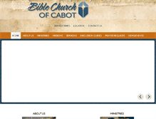 Tablet Screenshot of cabotbible.com